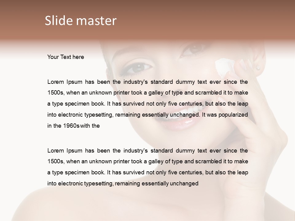 Fresh Healthy Laughing PowerPoint Template