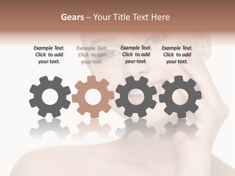 Fresh Healthy Laughing PowerPoint Template