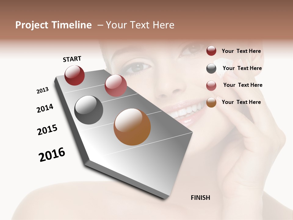 Fresh Healthy Laughing PowerPoint Template