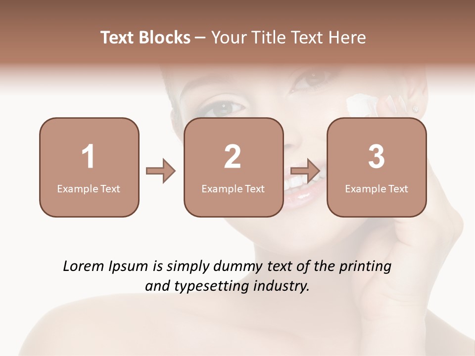 Fresh Healthy Laughing PowerPoint Template