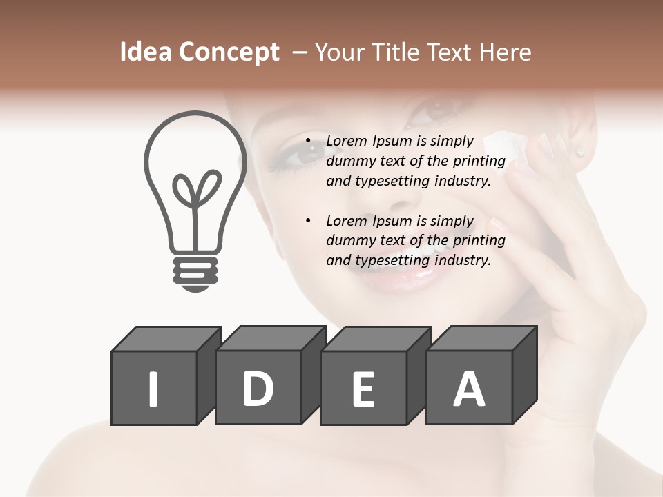 Fresh Healthy Laughing PowerPoint Template