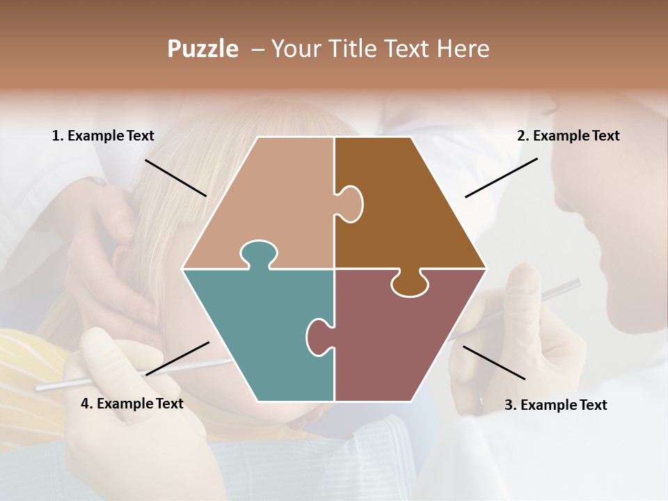 Instrument Female Face PowerPoint Template