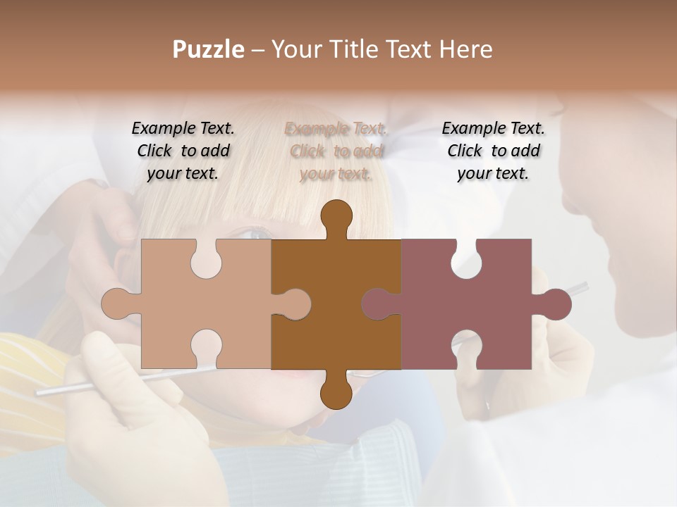 Instrument Female Face PowerPoint Template