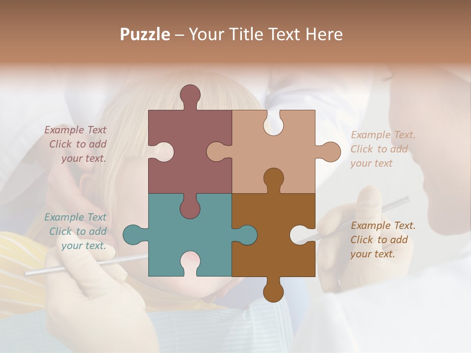 Instrument Female Face PowerPoint Template