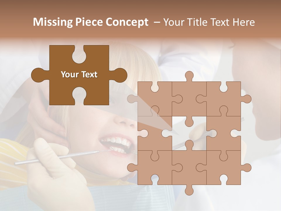 Instrument Female Face PowerPoint Template