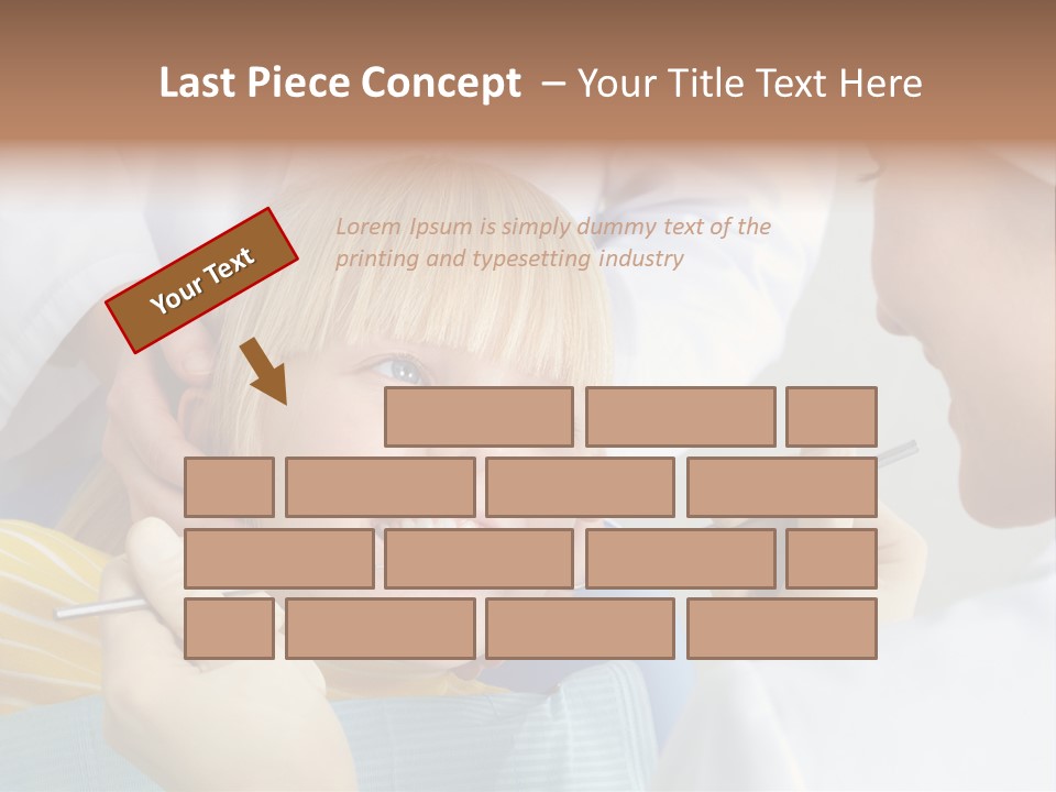 Instrument Female Face PowerPoint Template