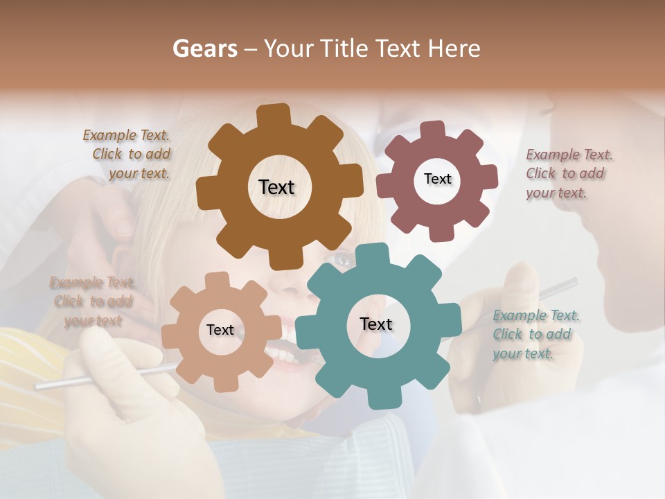 Instrument Female Face PowerPoint Template