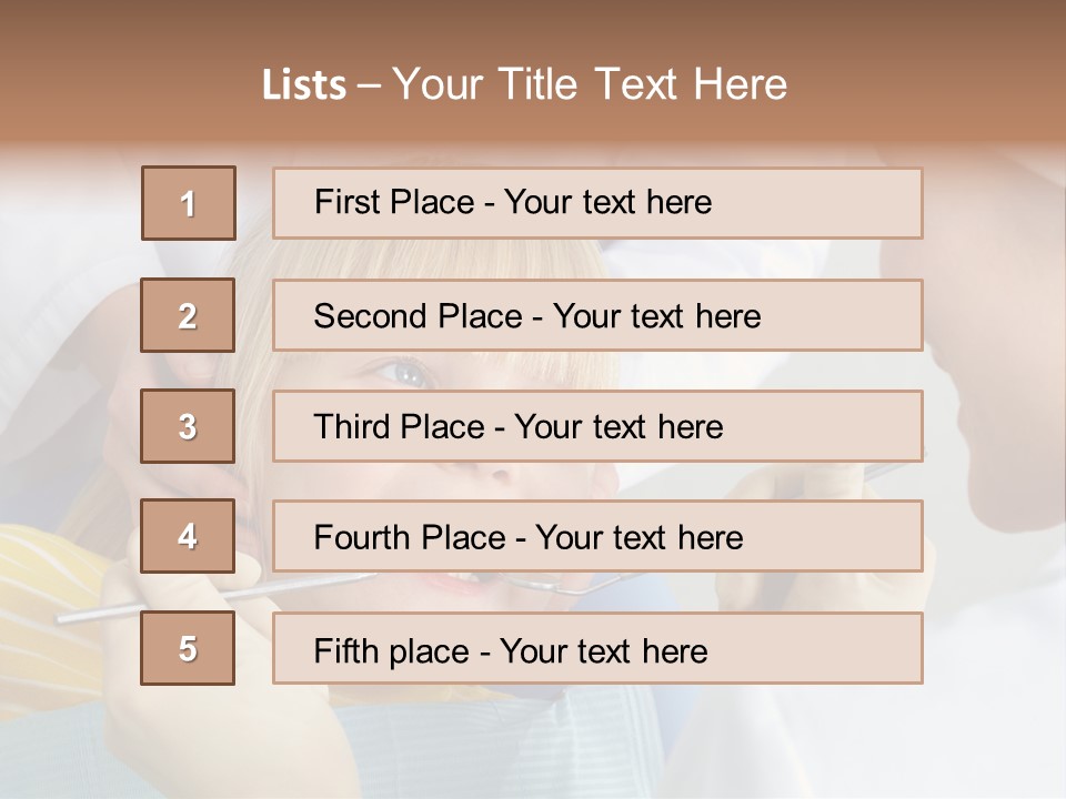 Instrument Female Face PowerPoint Template