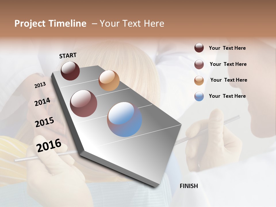 Instrument Female Face PowerPoint Template