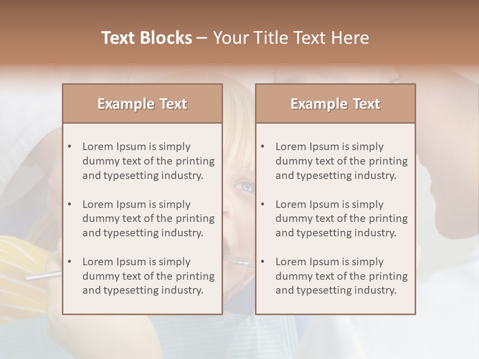 Instrument Female Face PowerPoint Template