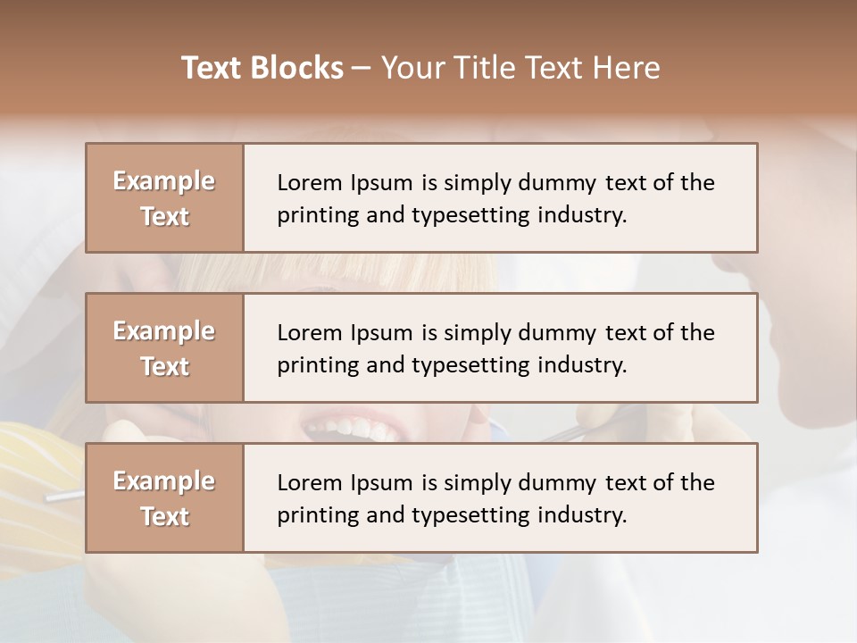 Instrument Female Face PowerPoint Template