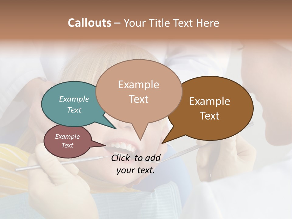 Instrument Female Face PowerPoint Template