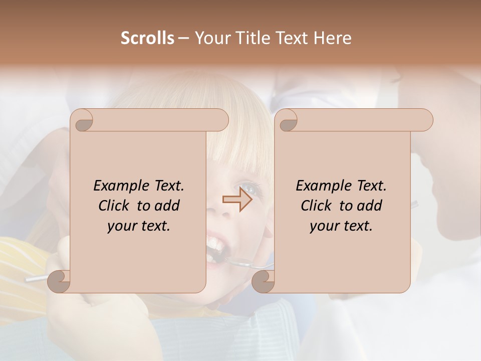 Instrument Female Face PowerPoint Template
