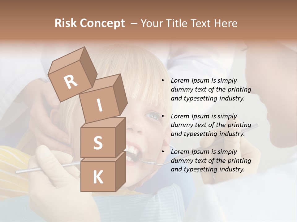 Instrument Female Face PowerPoint Template