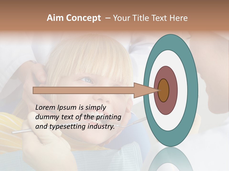 Instrument Female Face PowerPoint Template