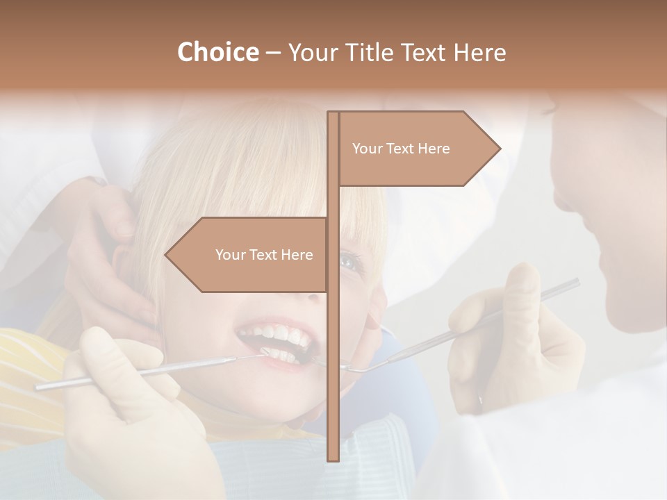 Instrument Female Face PowerPoint Template