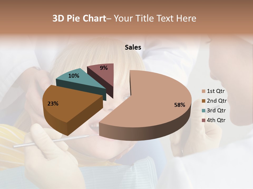 Instrument Female Face PowerPoint Template