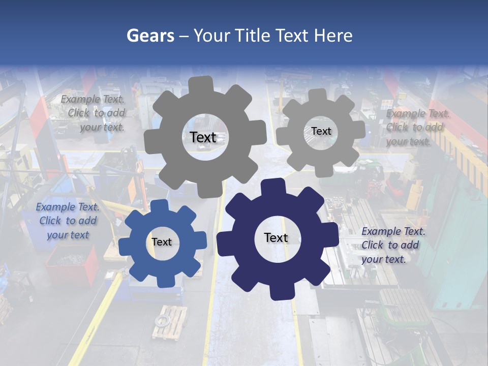 Car Industrial Parts PowerPoint Template