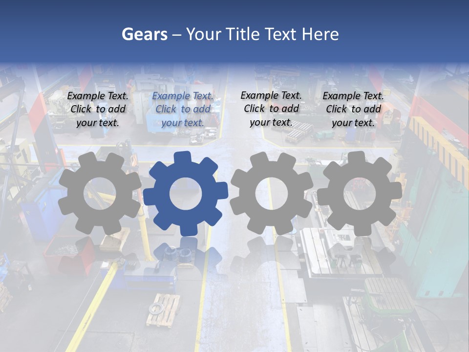 Car Industrial Parts PowerPoint Template