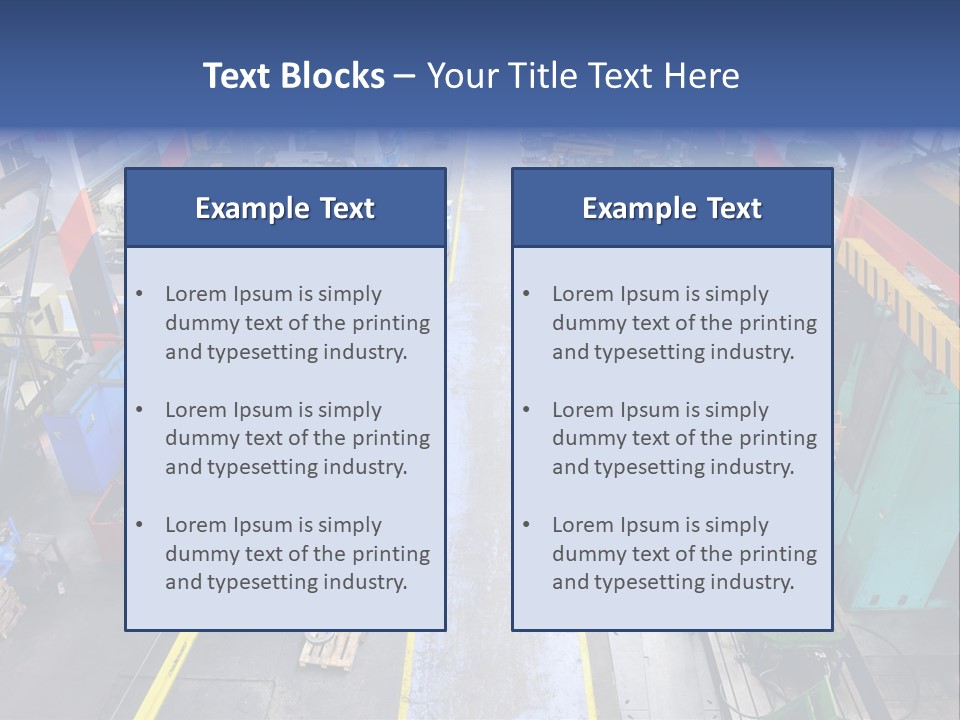 Car Industrial Parts PowerPoint Template