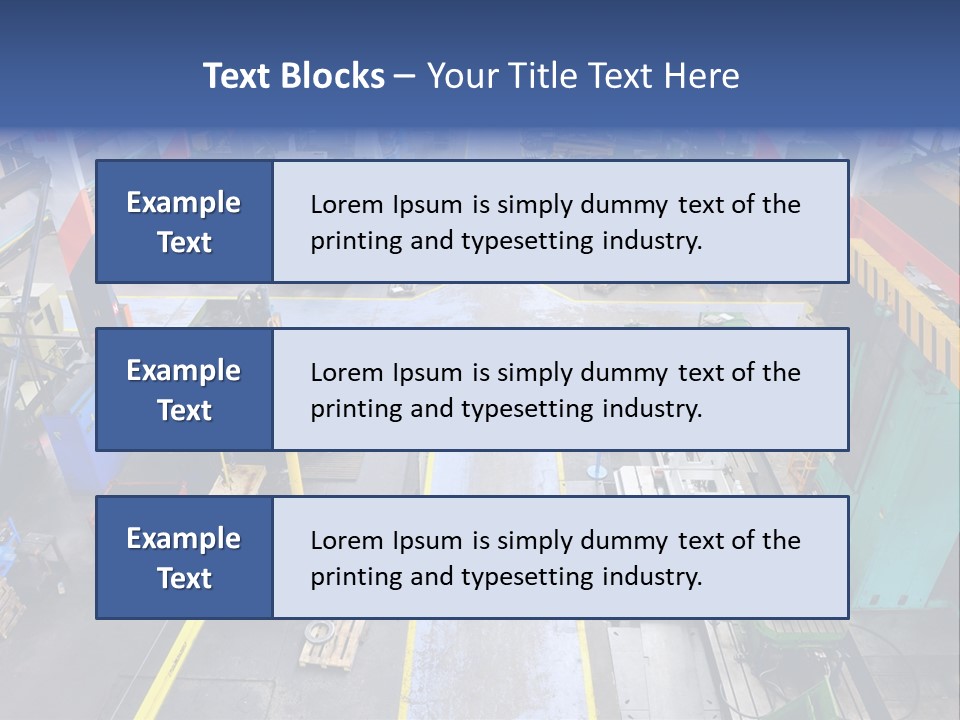 Car Industrial Parts PowerPoint Template