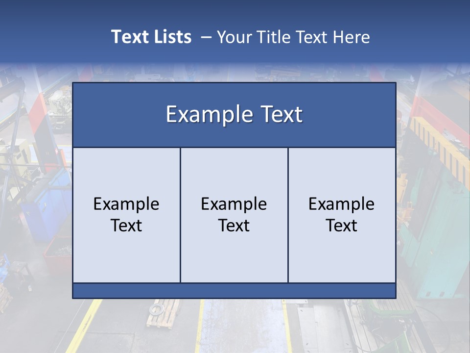 Car Industrial Parts PowerPoint Template