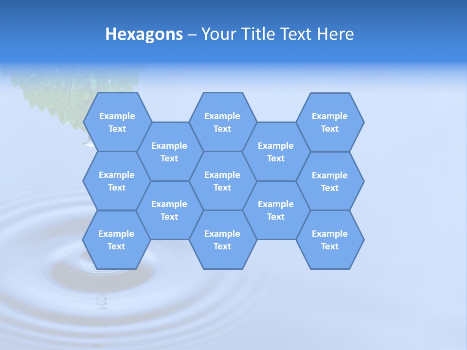 Transparent White Reflection PowerPoint Template