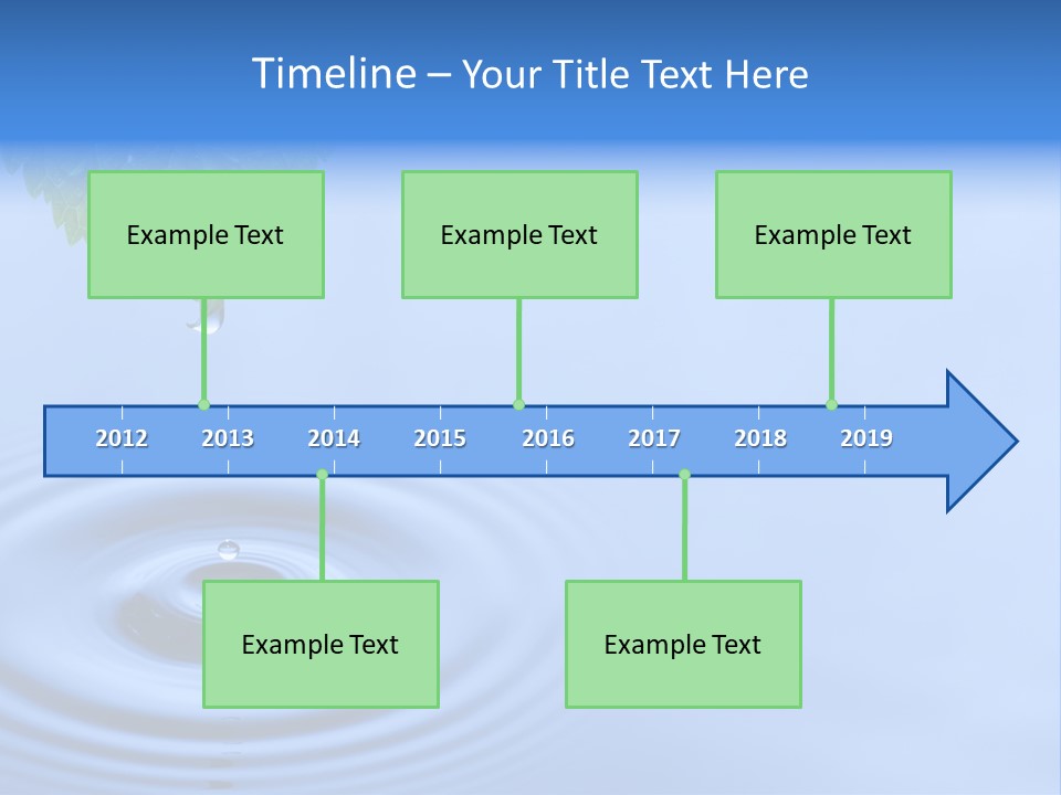 Transparent White Reflection PowerPoint Template