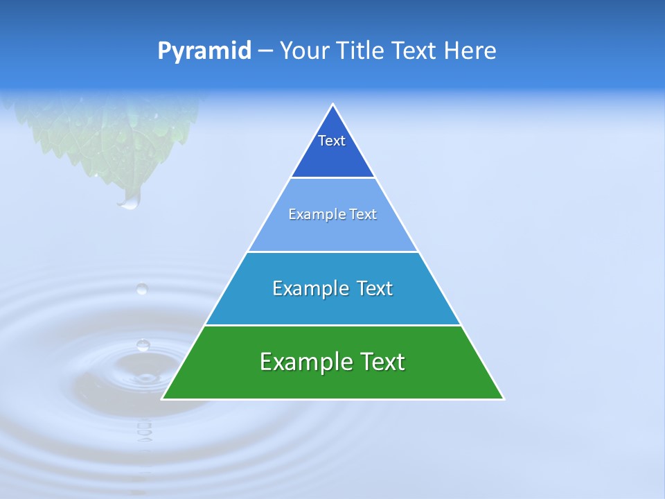 Transparent White Reflection PowerPoint Template