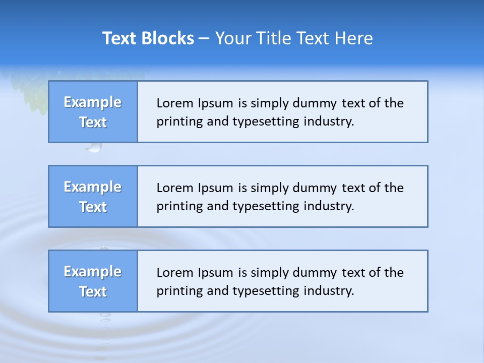 Transparent White Reflection PowerPoint Template