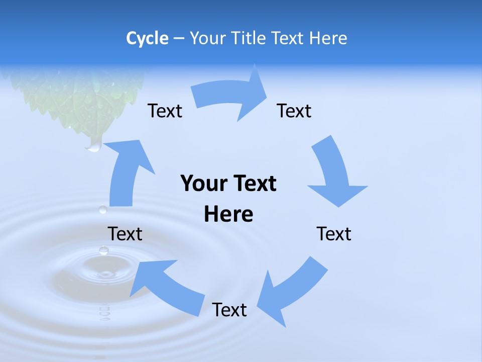 Transparent White Reflection PowerPoint Template