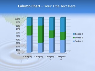 Transparent White Reflection PowerPoint Template