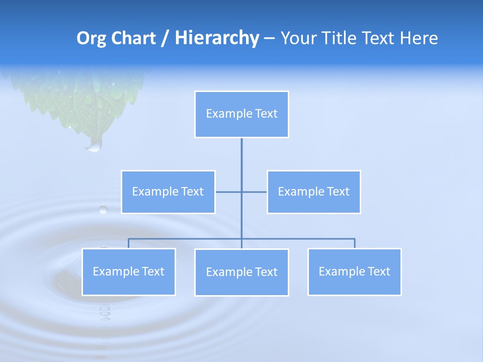 Transparent White Reflection PowerPoint Template