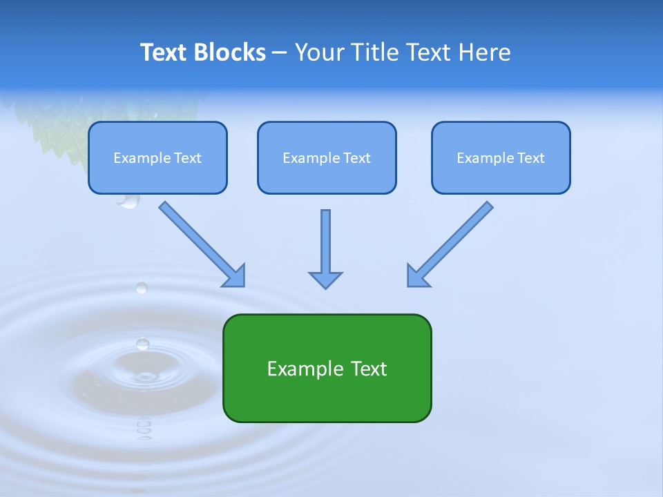 Transparent White Reflection PowerPoint Template