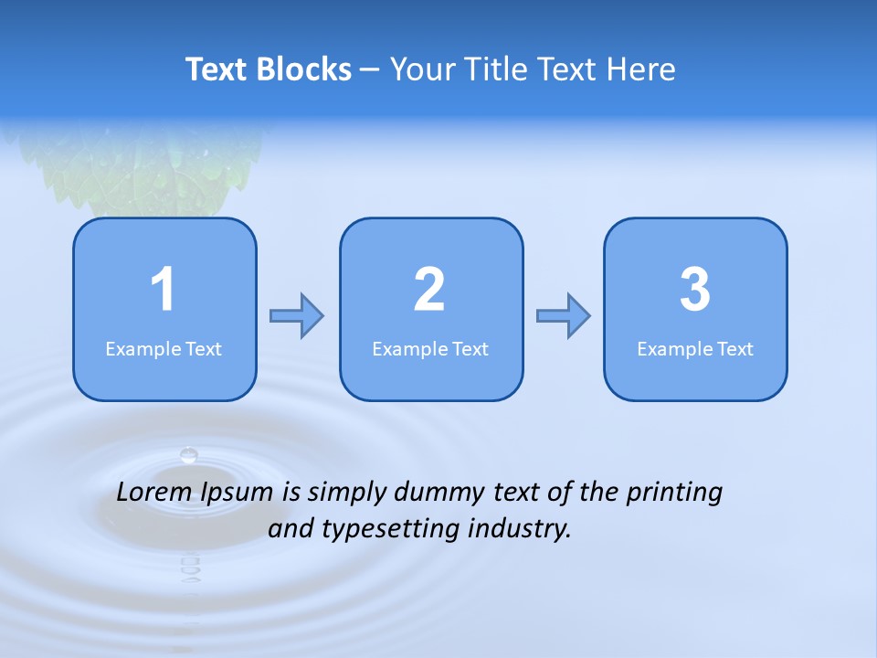 Transparent White Reflection PowerPoint Template