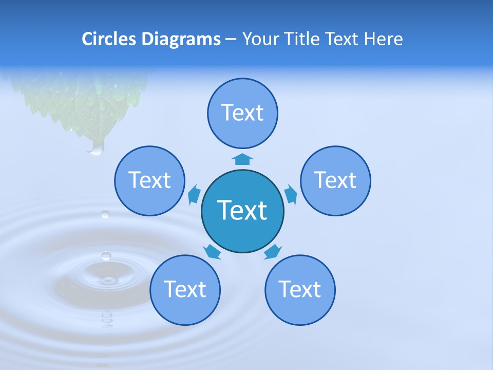 Transparent White Reflection PowerPoint Template