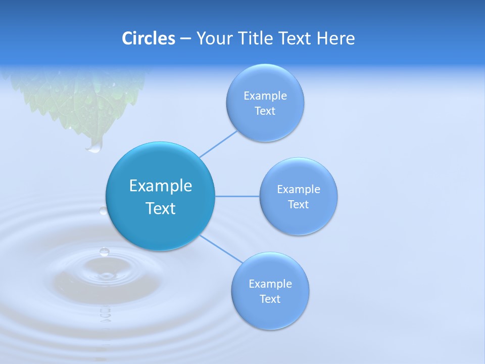 Transparent White Reflection PowerPoint Template