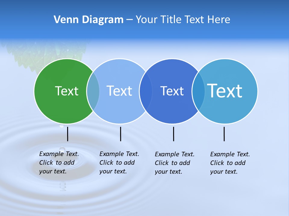 Transparent White Reflection PowerPoint Template