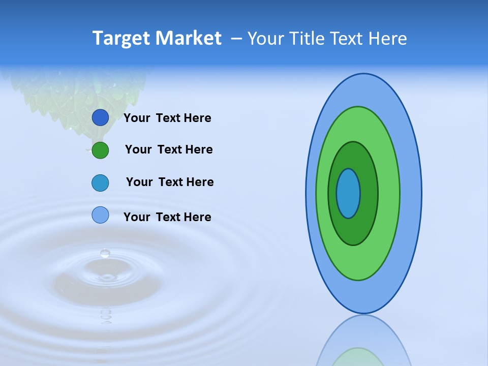 Transparent White Reflection PowerPoint Template