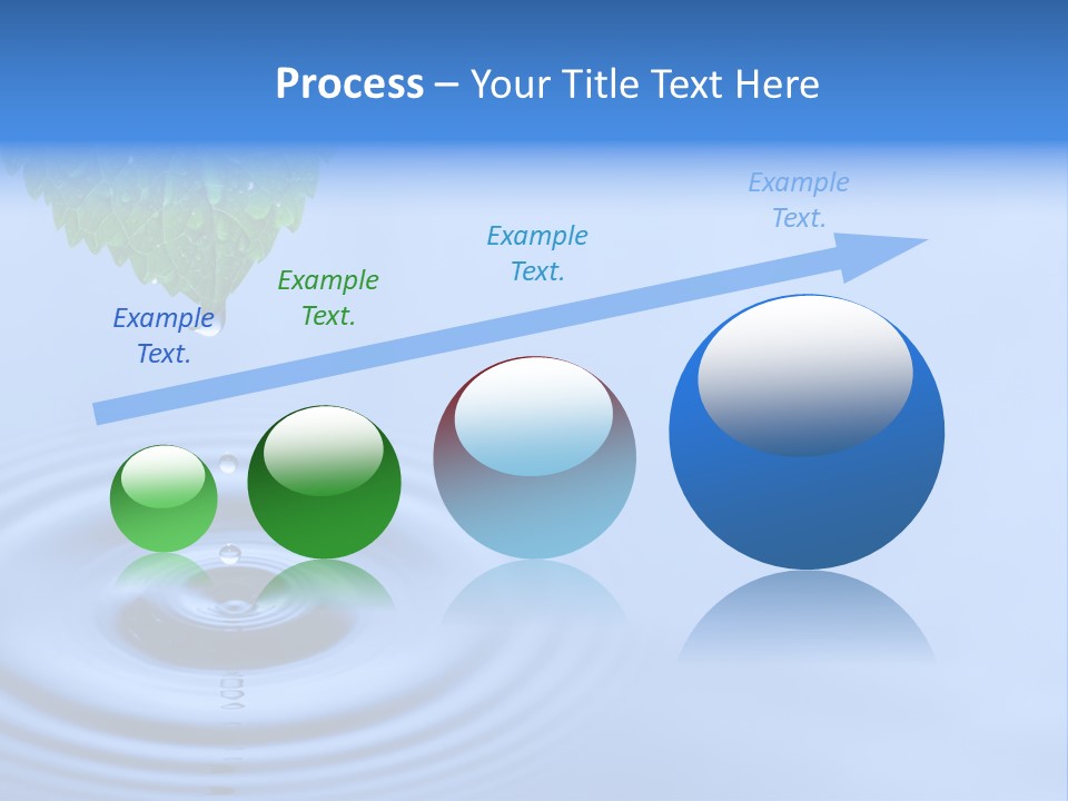 Transparent White Reflection PowerPoint Template
