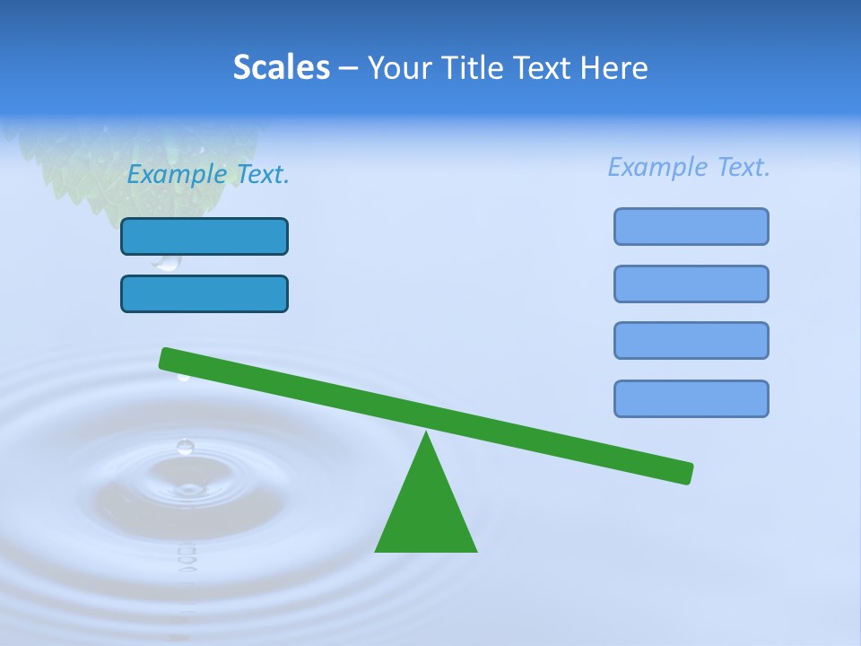 Transparent White Reflection PowerPoint Template