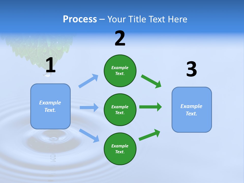 Transparent White Reflection PowerPoint Template