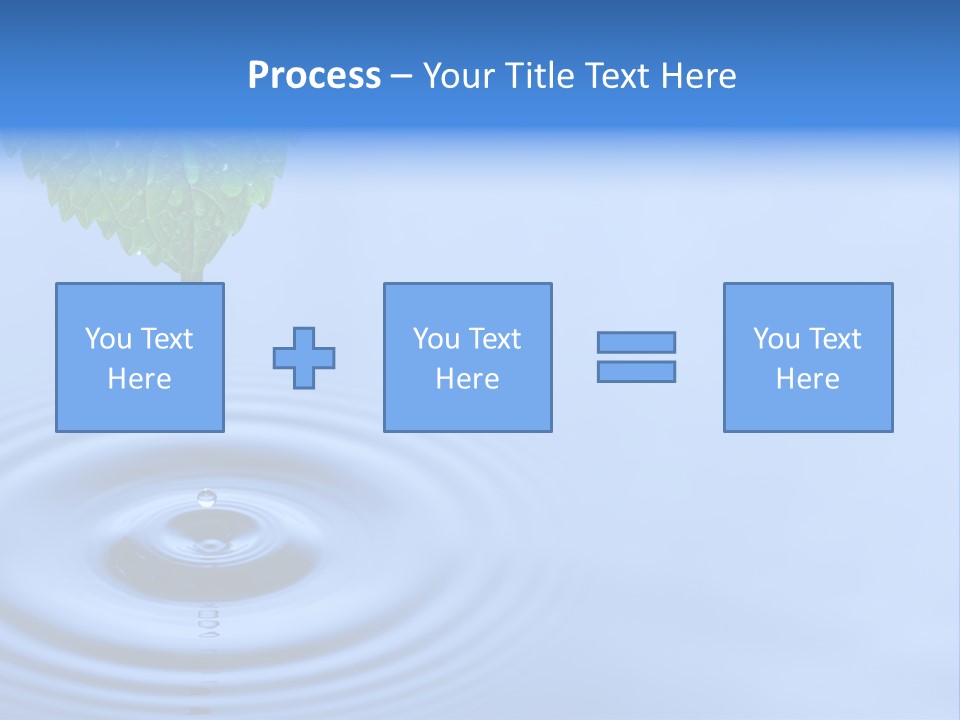 Transparent White Reflection PowerPoint Template