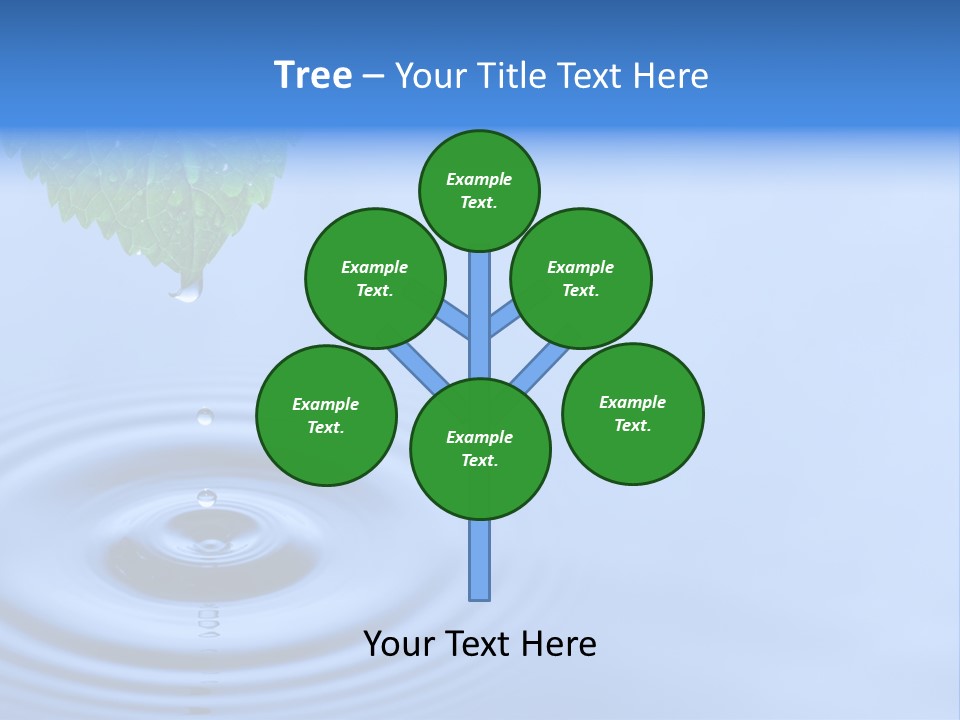 Transparent White Reflection PowerPoint Template