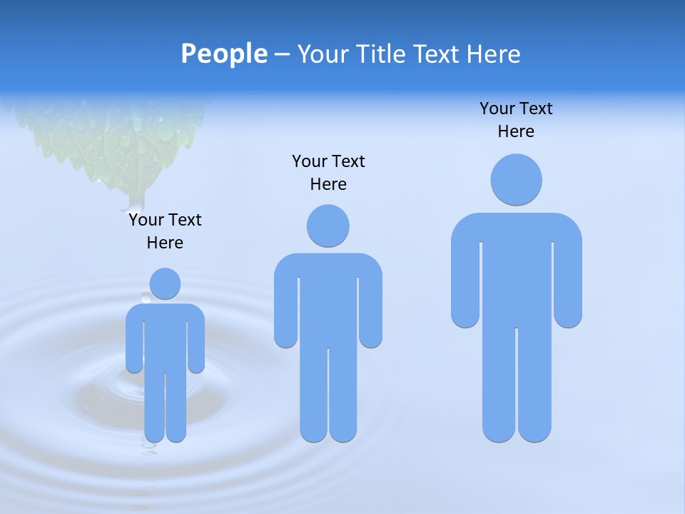 Transparent White Reflection PowerPoint Template