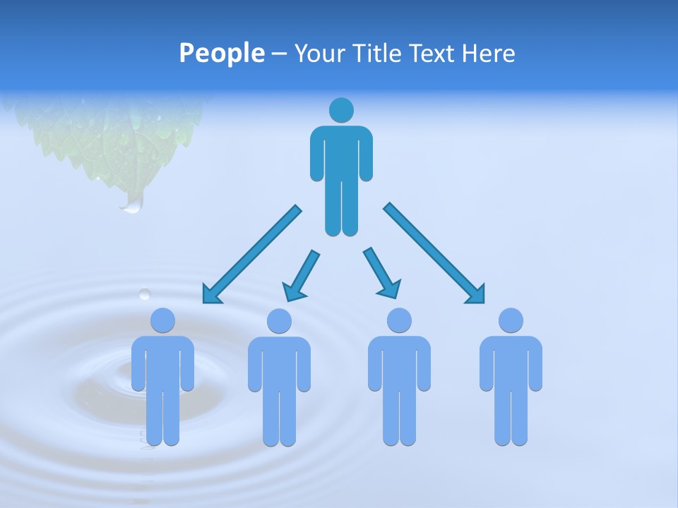 Transparent White Reflection PowerPoint Template