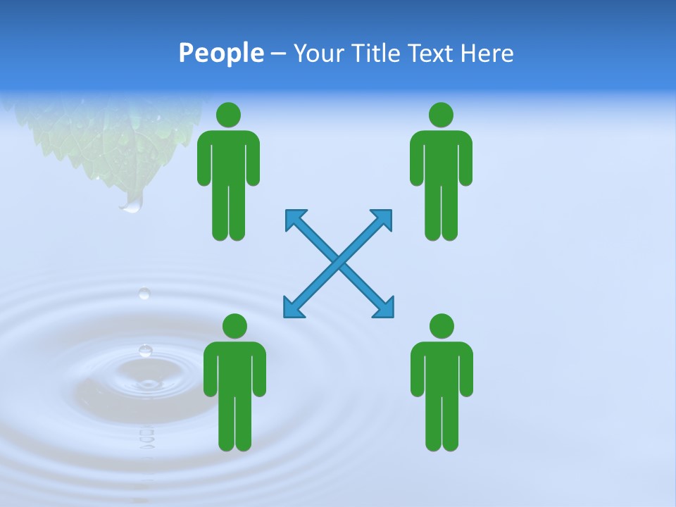 Transparent White Reflection PowerPoint Template