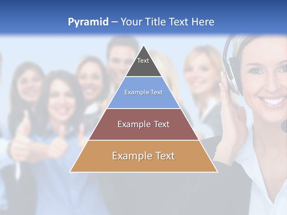 Businesswoman Lady Female PowerPoint Template