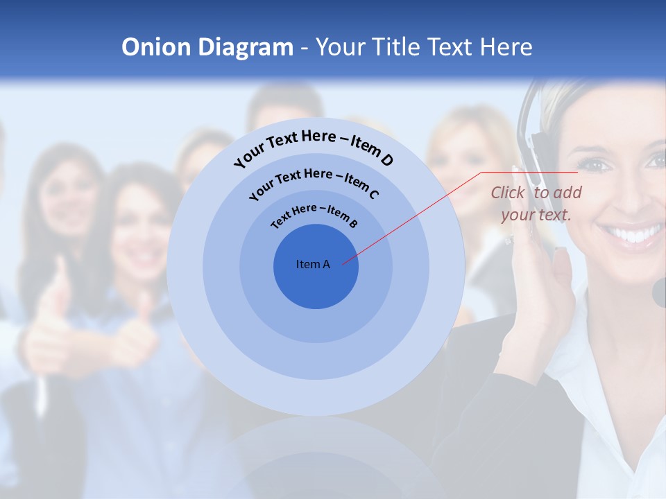 Businesswoman Lady Female PowerPoint Template