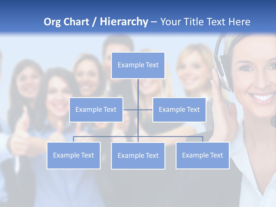 Businesswoman Lady Female PowerPoint Template